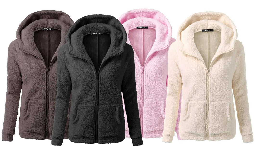 fleece hoodie fluffy