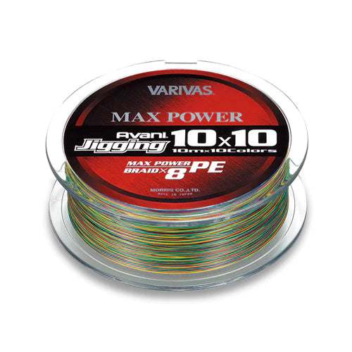 Varivas Avani Jigging Max Power 10x10 1200m - Compleat Angler Nedlands Pro  Tackle