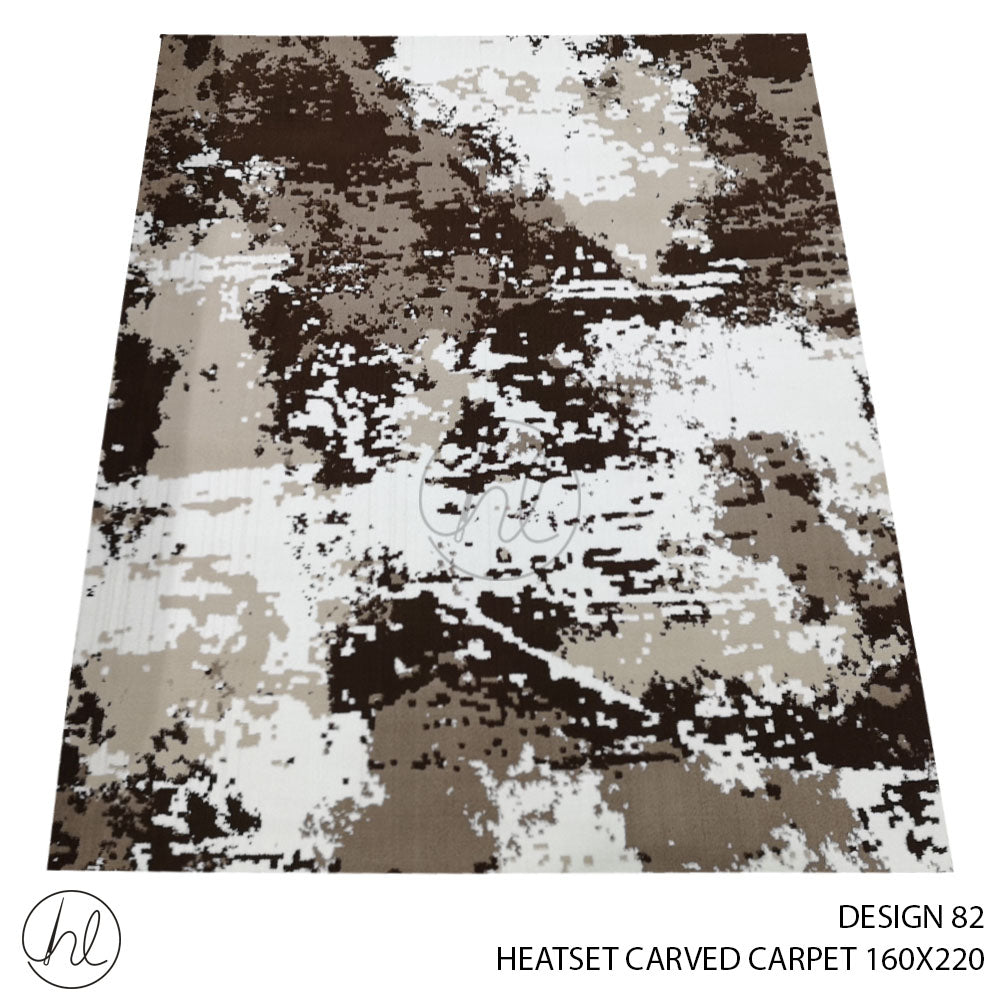 HEATSET CARVED CARPET (160X220) (DESIGN 82)