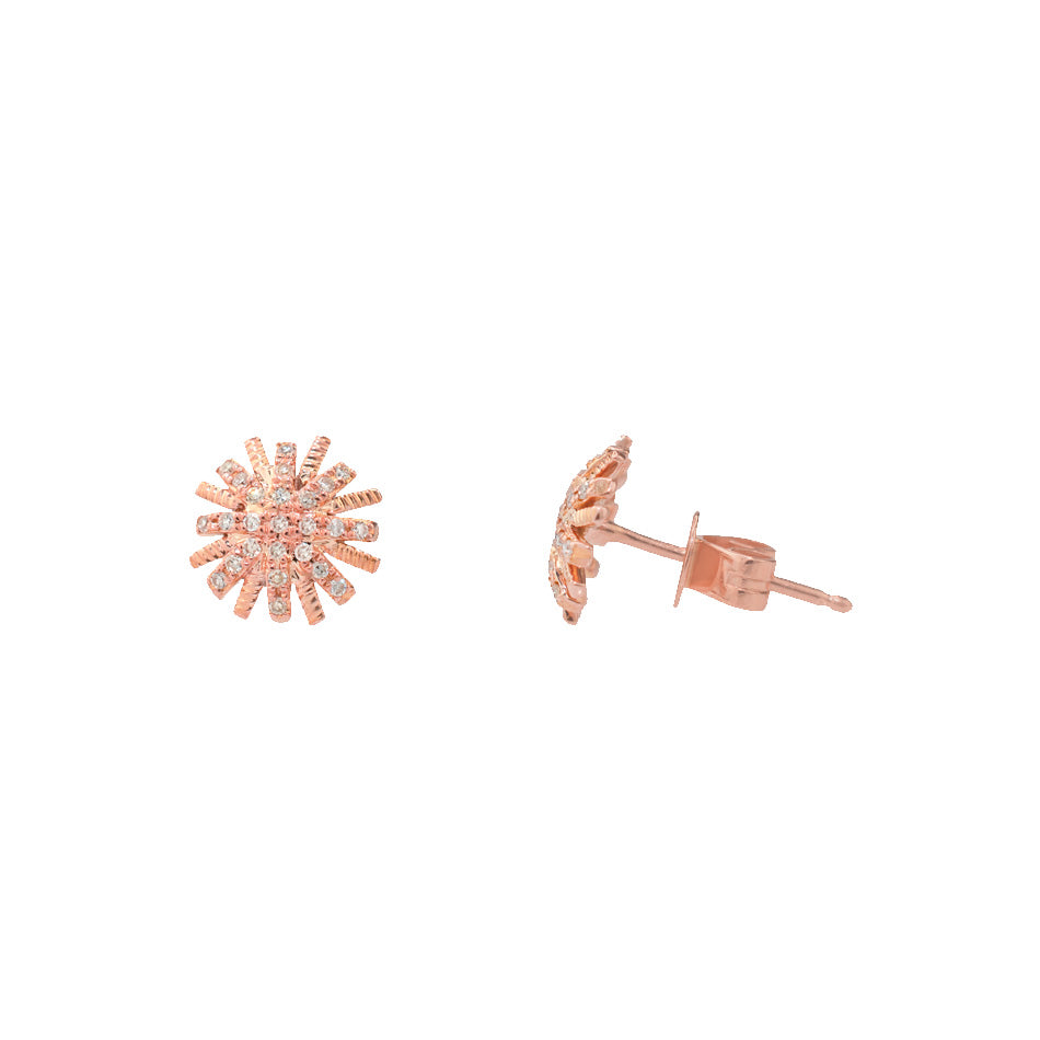 Starburst Diamond Earrings