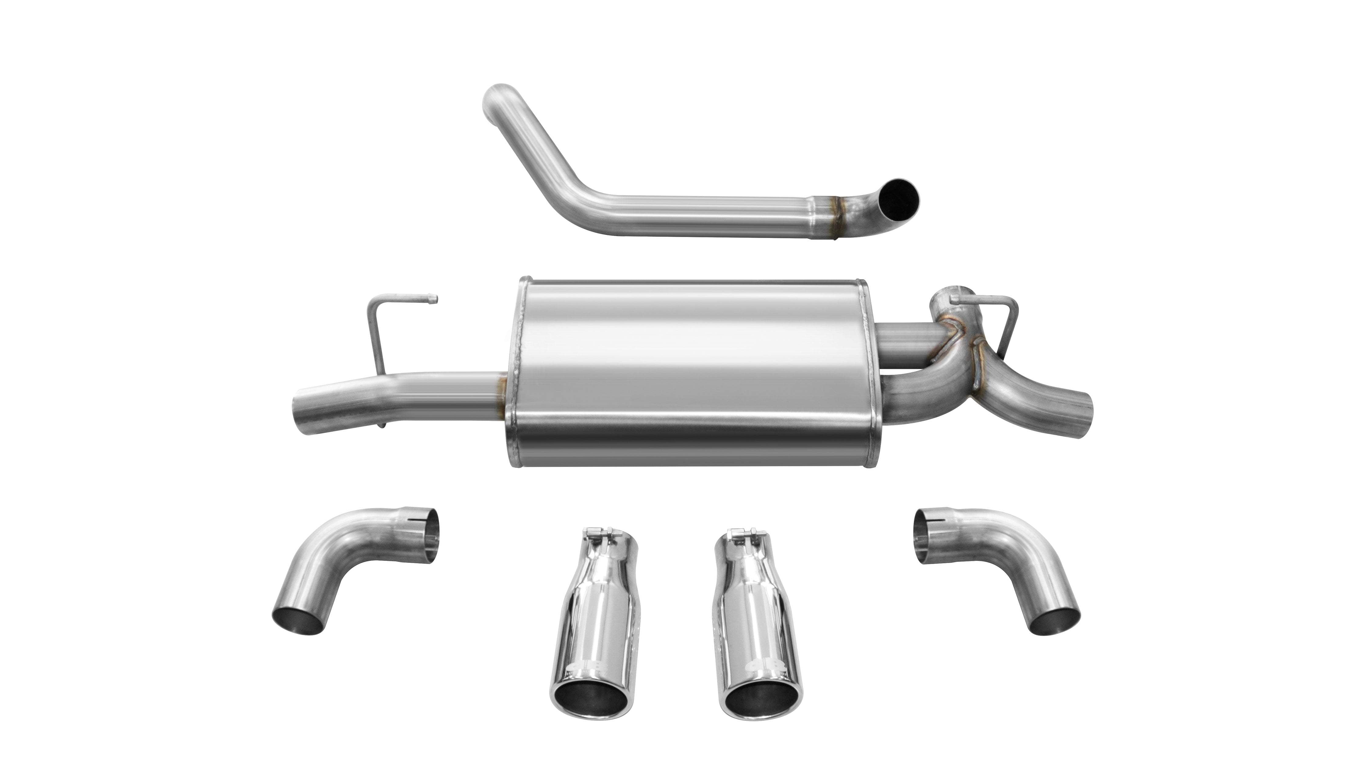 2018-23 Jeep Wrangler JL  | Axle-Back Exhaust System