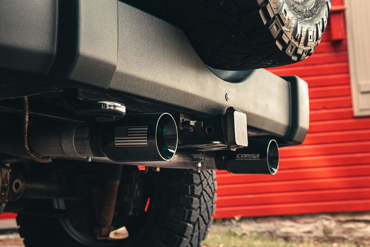 2007-2018 Jeep Wrangler JKU Cat-Back Exhaust | Shop for Wrangler JKU 