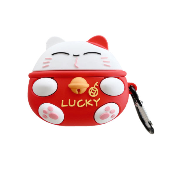 AirPod Lucky Cat Earphone Case Cute Good Luck Case 