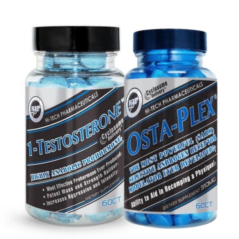 Image of Hi-Tech Pharmaceuticals 1-Testosterone & Osta-Plex Stack