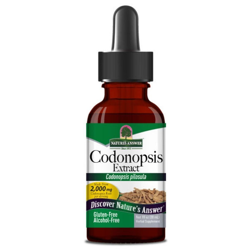 Nature's Answer Codonopsis 2000mg 1oz Herbs Nature's Answer 