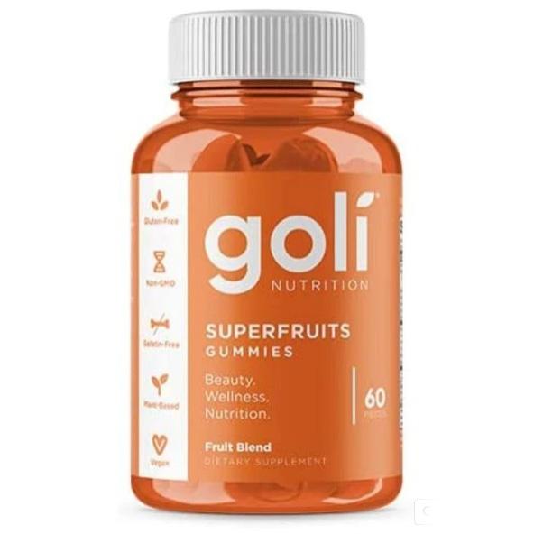 Image of Goli Nutrition Superfruits 60 Gummies