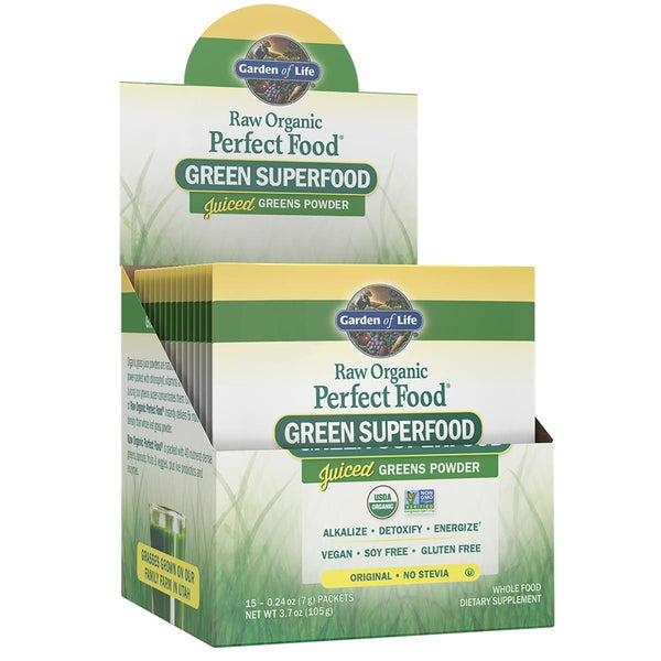 Garden Of Life Raw Organic Perfect Food Green Superfood 15 Box