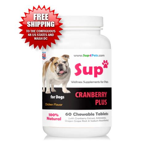 Cranberry Plus for Dogs(60 Chewable Tablets) – Sup4Pets