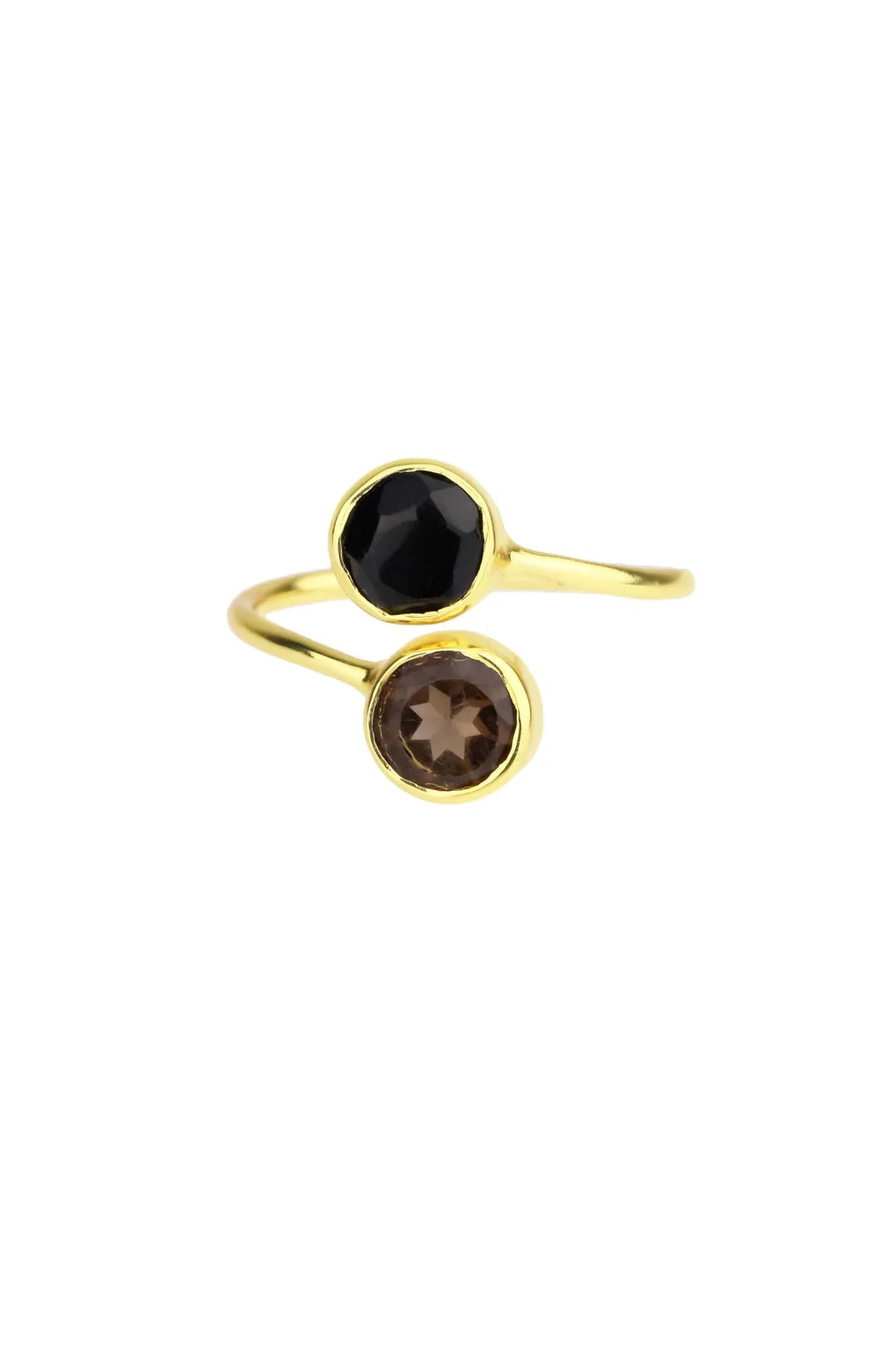 Double Gemstone Ring