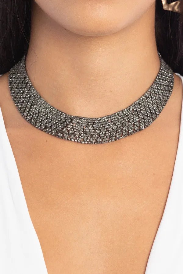 Austrian Crystal Collar Necklace