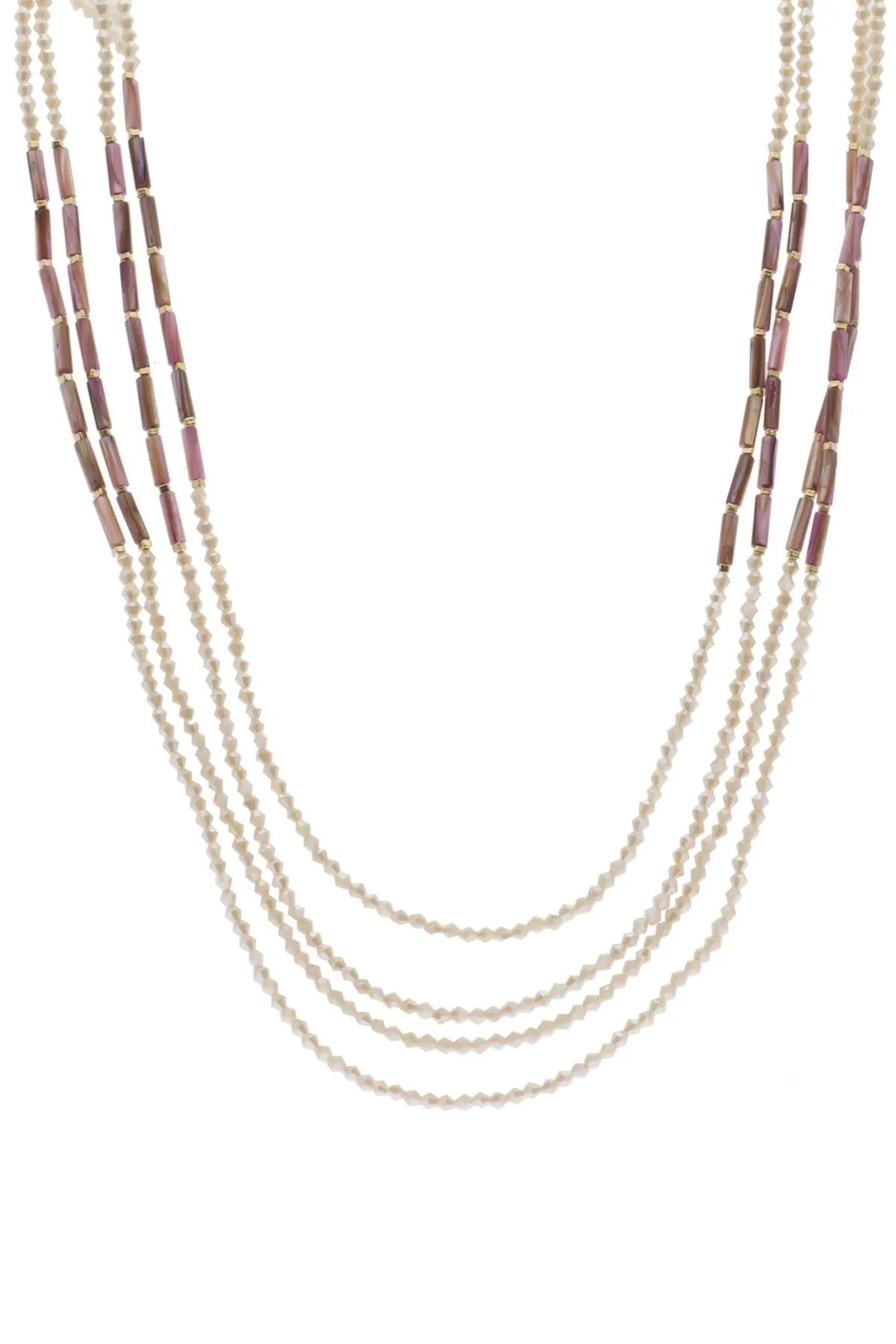 Getaway Multi Strand Long Necklace