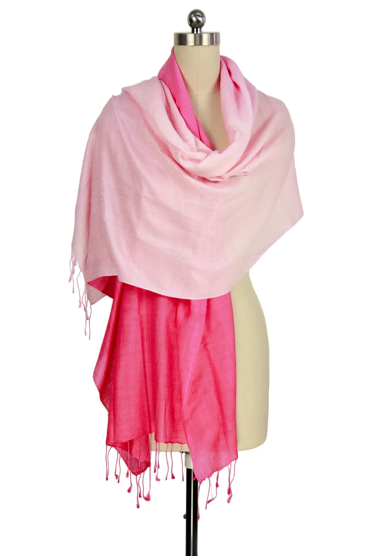 Arielle Summer Ombre Cashmere Pashmina Scarf