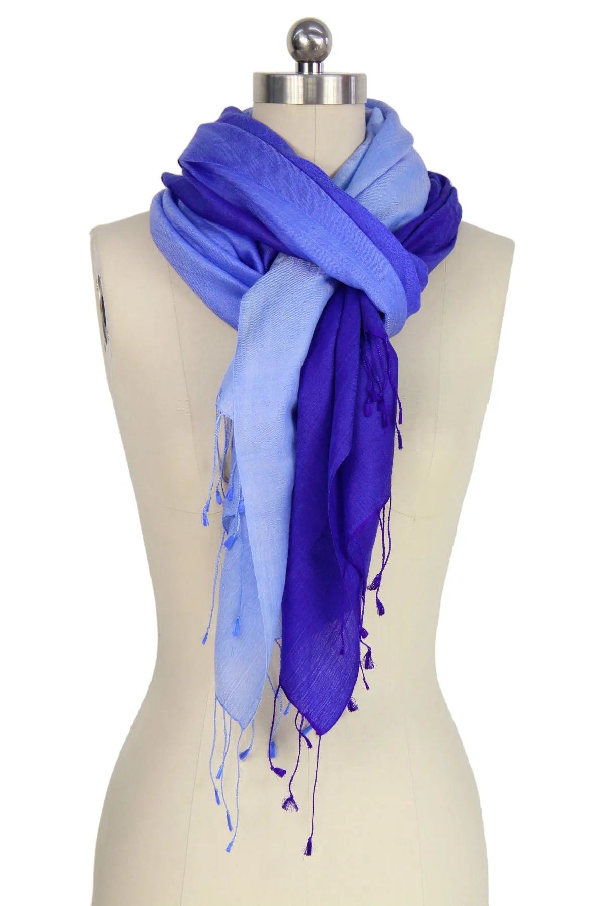 Arielle Summer Ombre Cashmere Pashmina Scarf