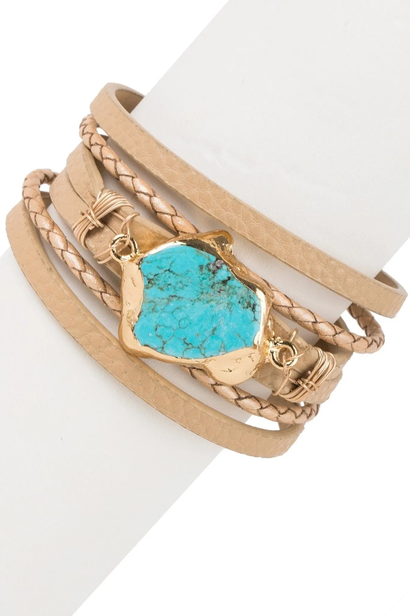 Braided Turquoise Bracelet