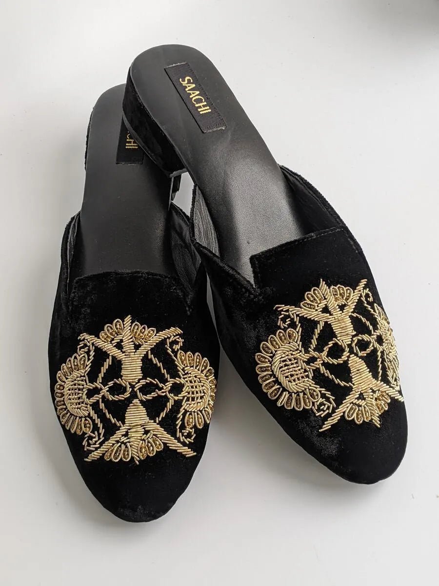 DS 182 105 VELVET BLACK GOLD