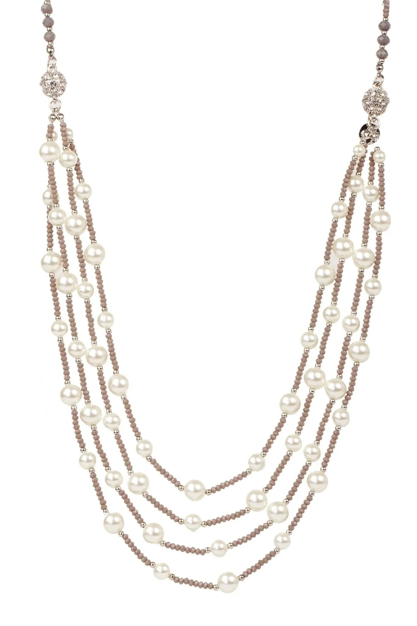 Convertible Layer Pearl Necklace