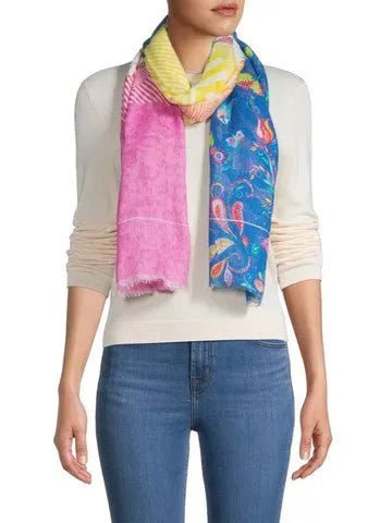 Multi Patterned Ocean Scarf