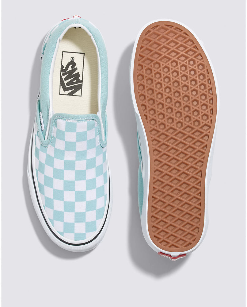 Vans Checkerboard Slip-On Sneaker- Golden Yellow | The Salty Babe