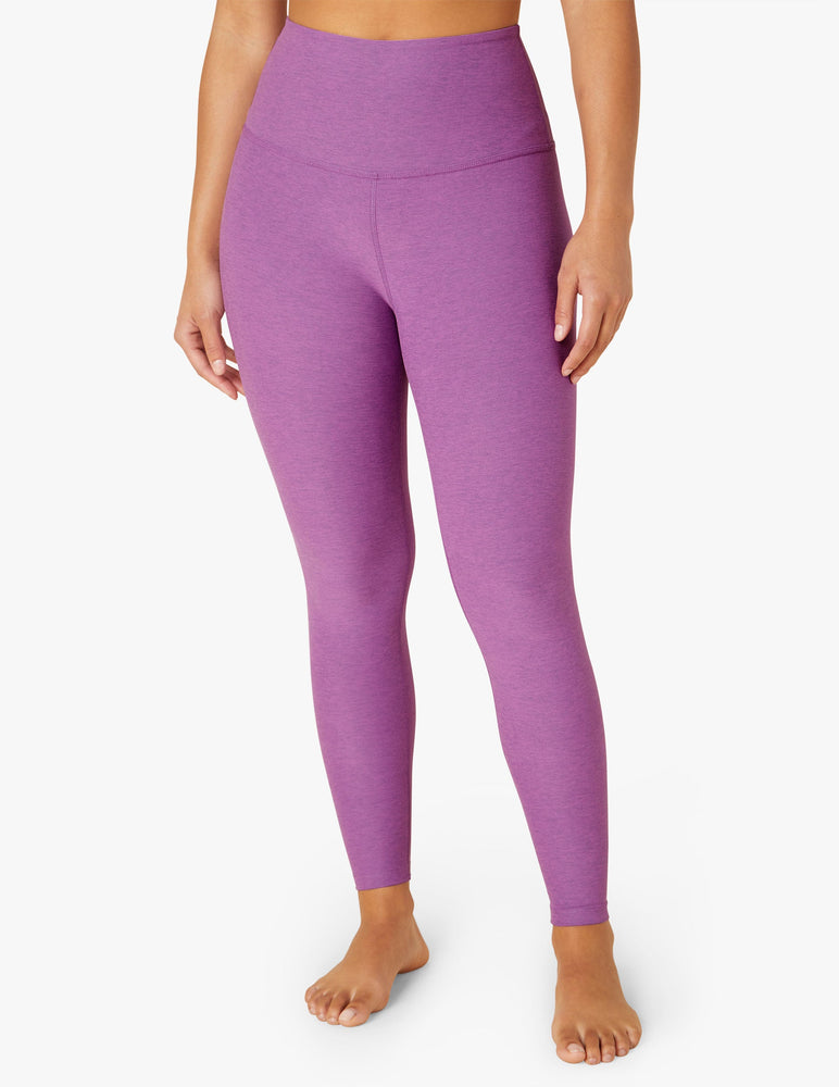 Women's Vive La Fete Purple/Gold Wisconsin-Stevens Point Pointers Plus Size  Solid Design Yoga Leggings