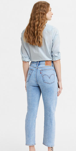 LEVIS Wedgie Straight jean-Bridge of Bellflower | The Salty Babe