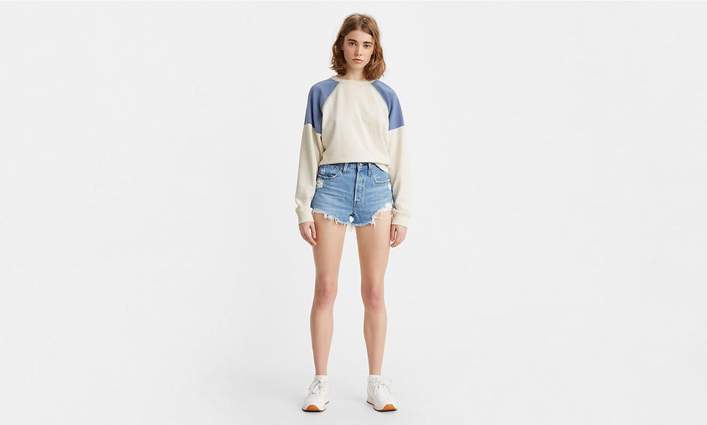 LEVI'S 501 Original Short Sansome Straggler | The Salty Babe