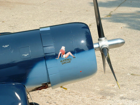 Model F4U-1A Corsair Airplane Decals by Gary Webb 4