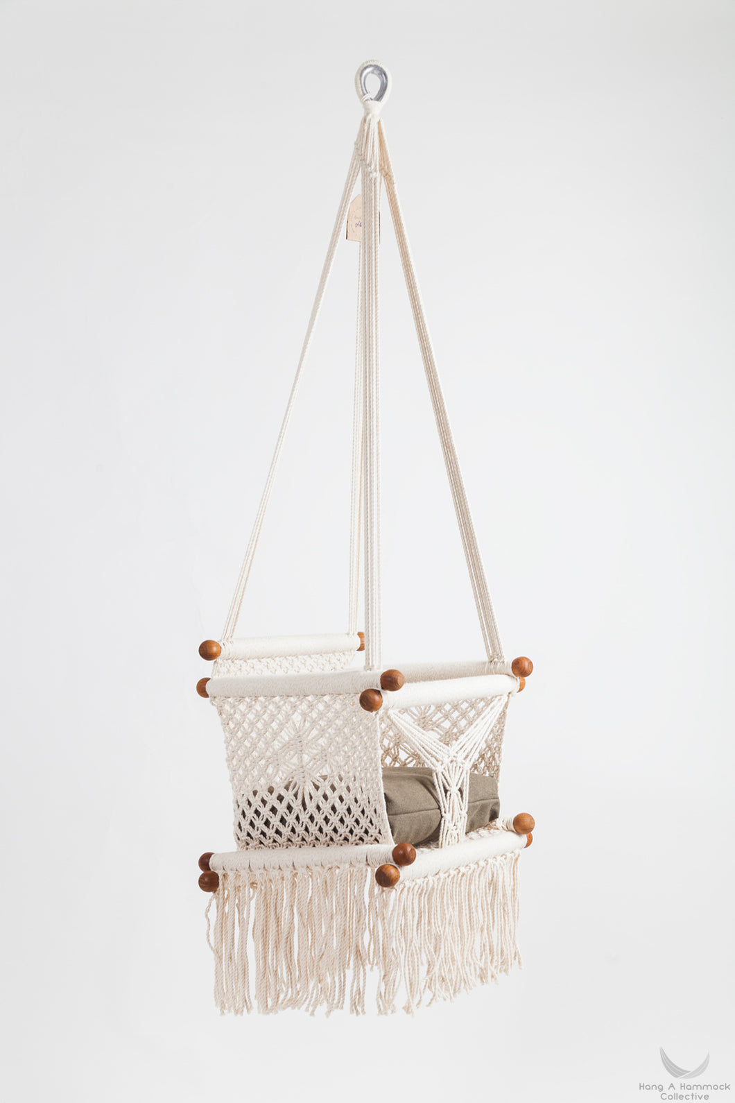 Timber & Cotton Baby Swing Chair. Natural. hangahammockcollective