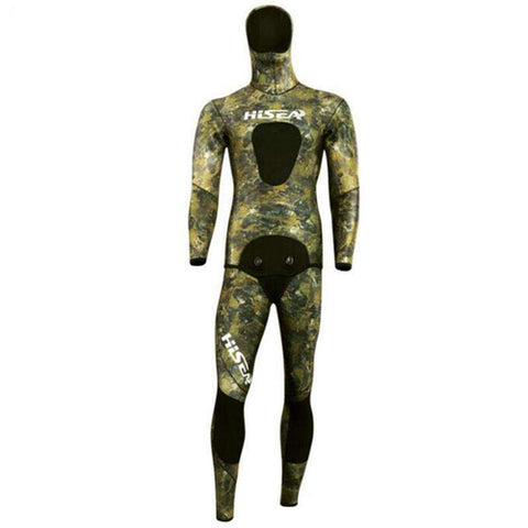 HISEA 7mm Yamamoto Open Cell Reef Camo Wetsuit 