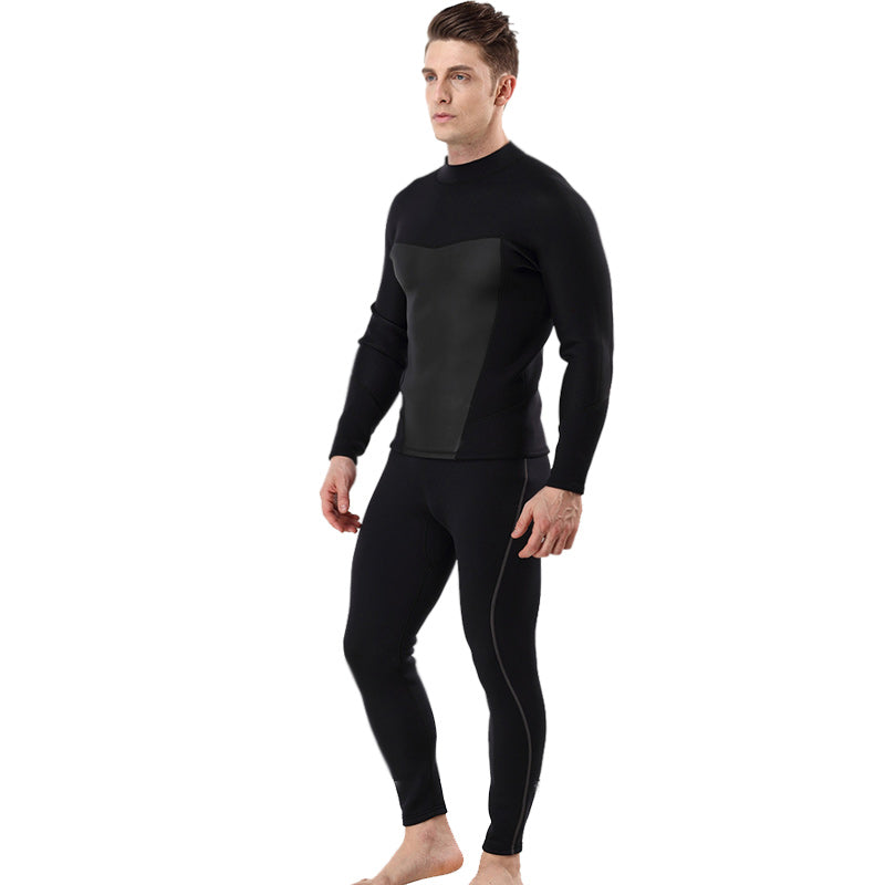 MYLEDI 3MM Mens Wetsuit Shirt Long Sleeve Top - Buy4Outdoors