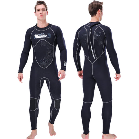 SLINX 3mm Suede Lining Neoprene Wetsuit for Men