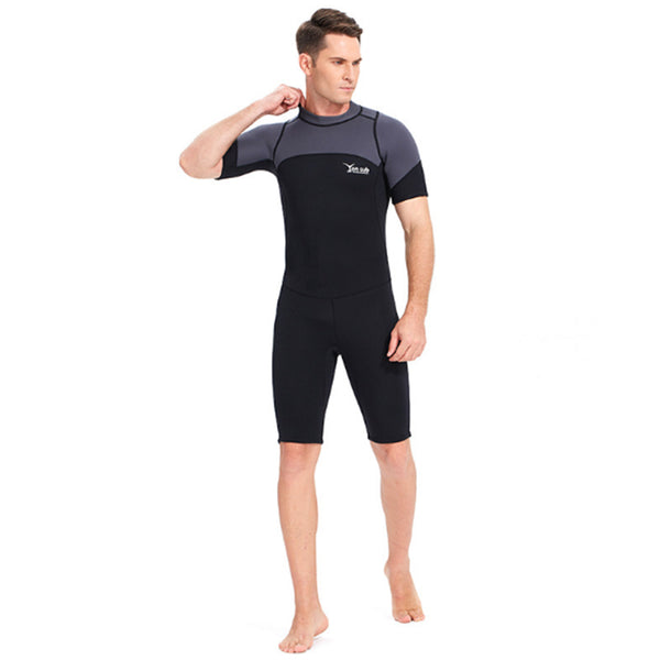 Yon Sub 3mm Mens Back Zip Shorty Summer Wetsuit - Buy4Outdoors
