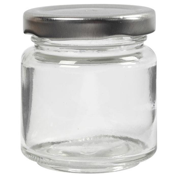 langzaam milieu oorsprong Leeg glazen potje 100 ml (2 stuks) | CuteDutch