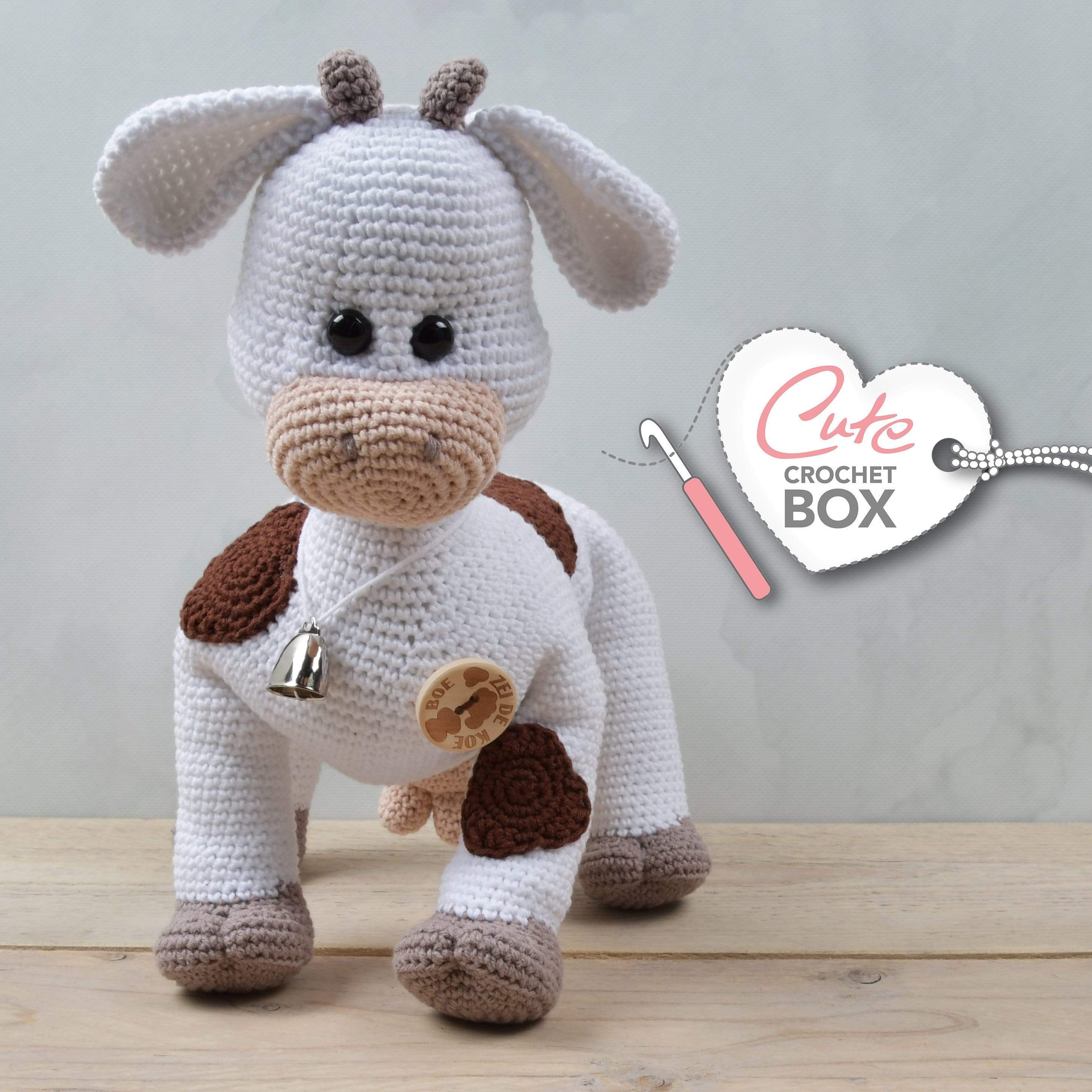 Ongewijzigd effectief Dreigend Cute Crochet Box nr. 12 - Koe Karin | CuteDutch