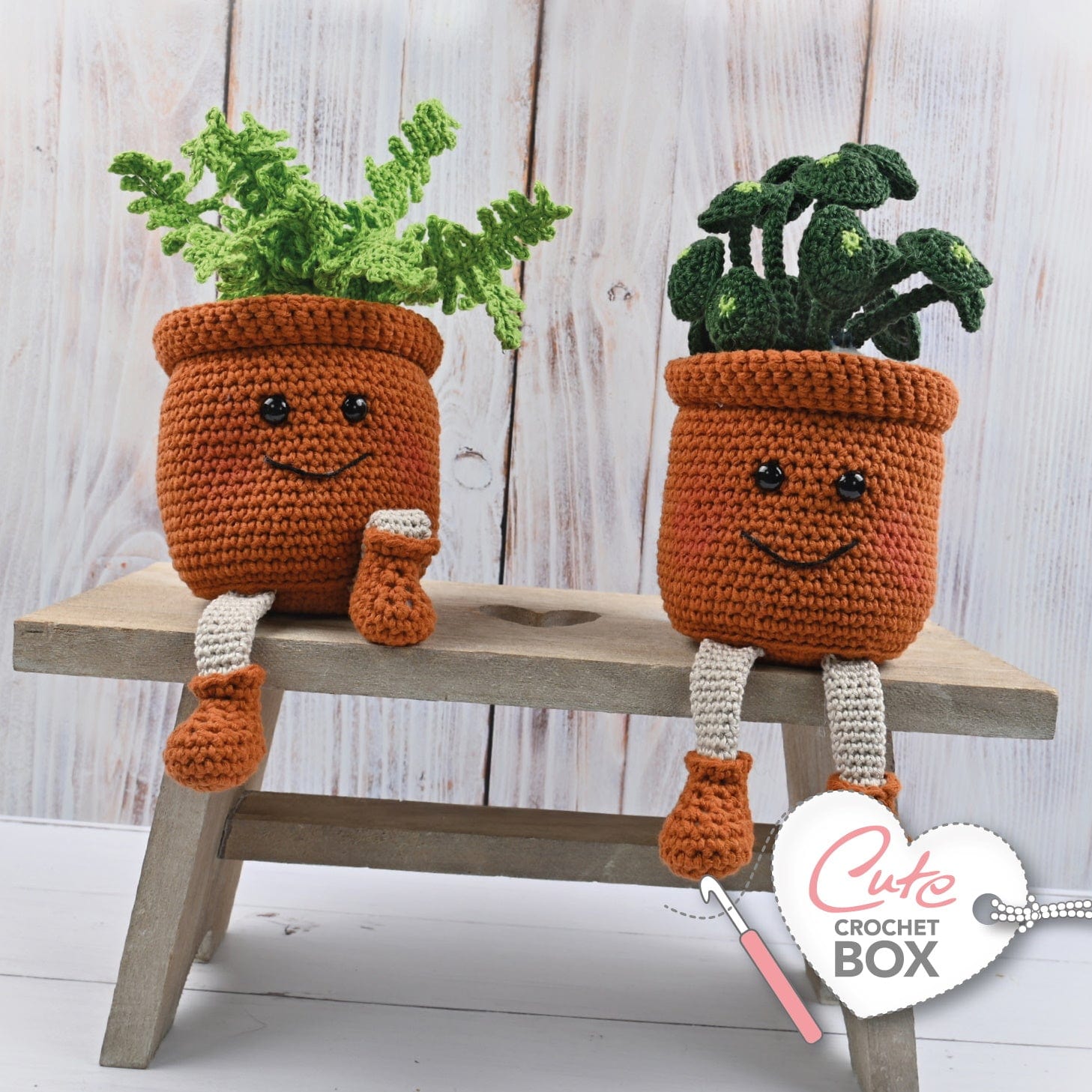 meel Bourgondië Verward zijn Cute Crochet Box nr. 33 - Plantastische Potjes | CuteDutch