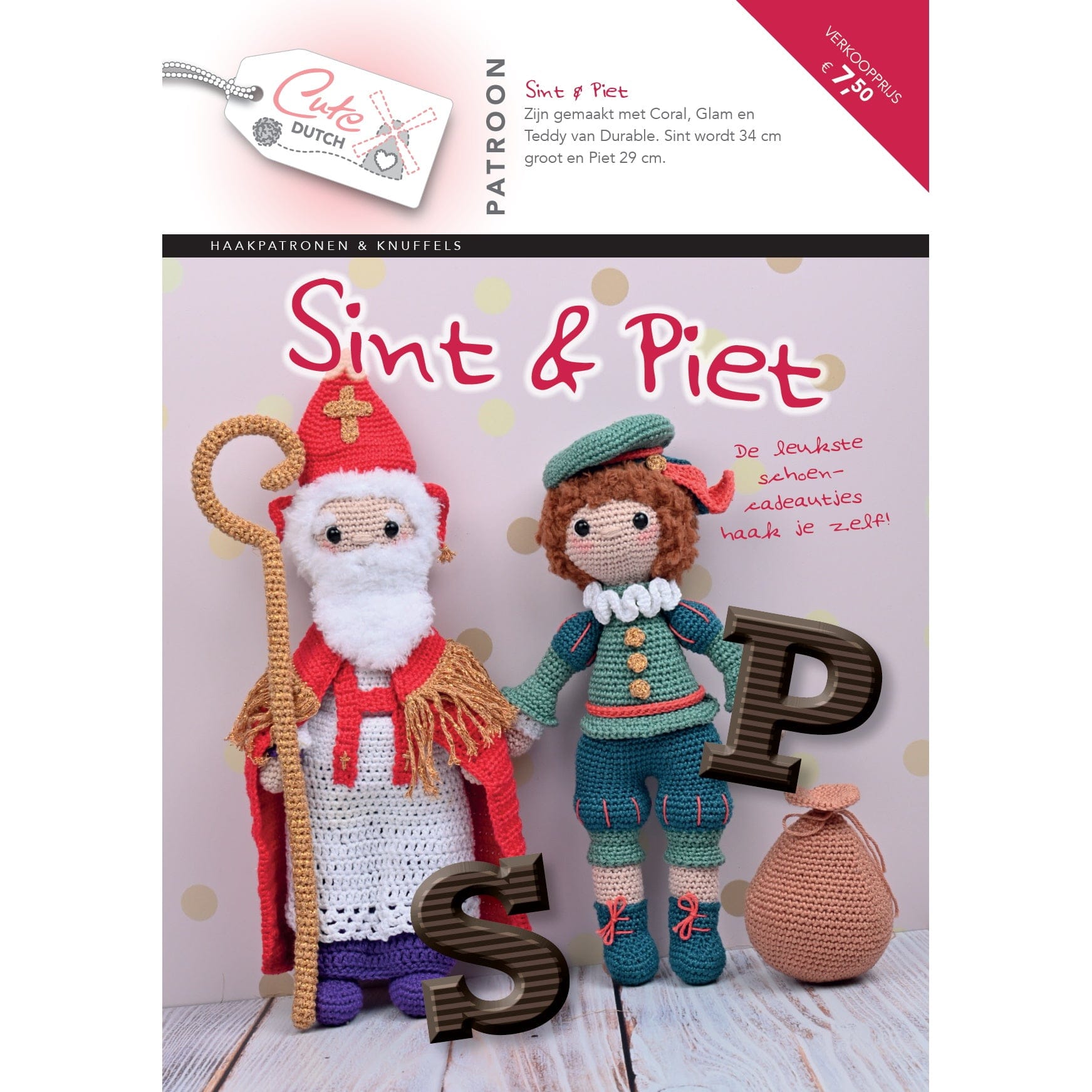 Vooruitgang Zonder hoofd volgens CuteDutch - Patroonboekje Sint & Piet | CuteDutch