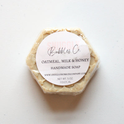 Mother's Day gift handmade oatmeal soap