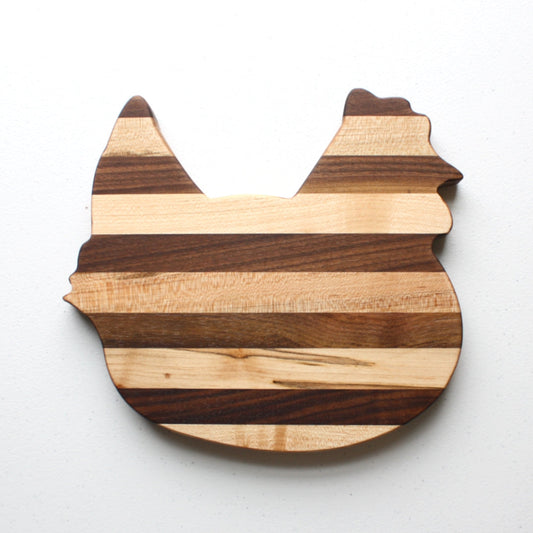 Striped Wood Cutting Board - Made in the USA - , LLC