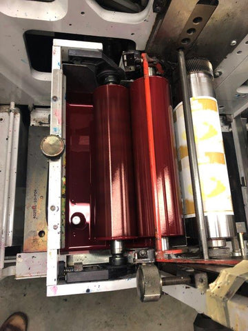 Anilox Roller Before