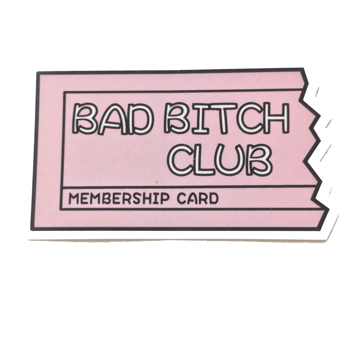 'BAD BITCH CLUB' 2-Pack STICKER | twistedEGOS