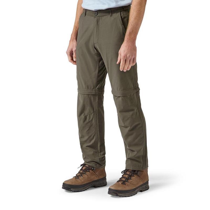 Jack Wolfskin Men's Canyon Zip Off Pants (Phantom) Convertible Pants