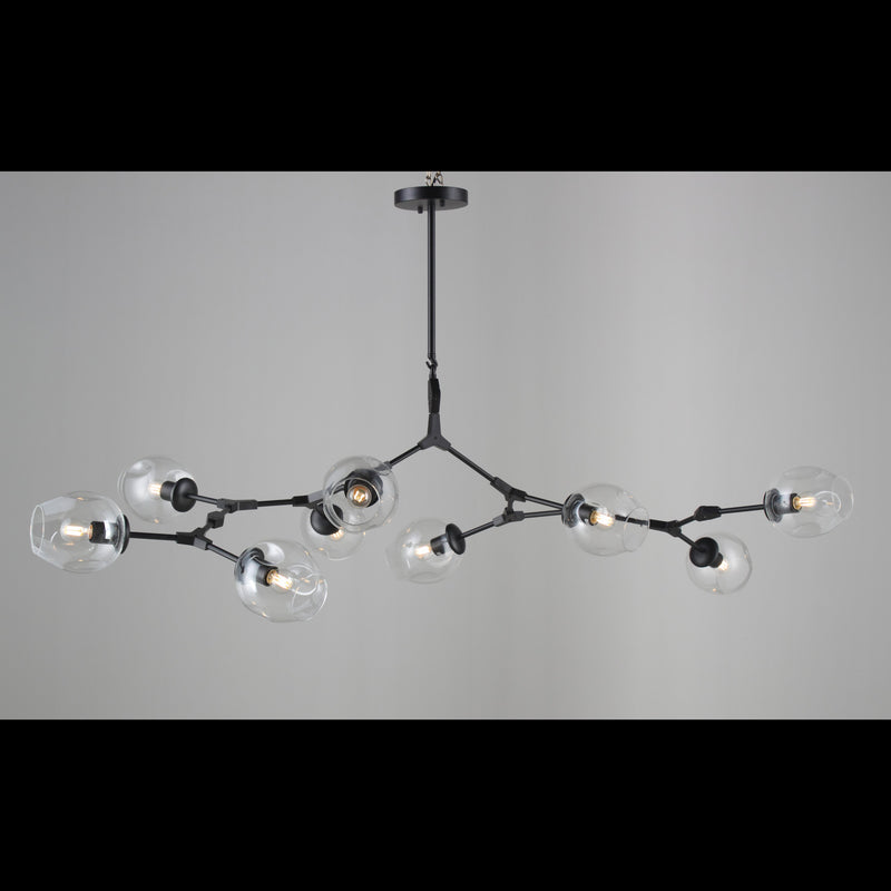 branching bubble chandelier