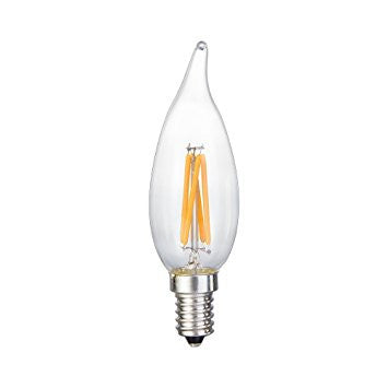 spiraal Kostbaar Soepel 4W LED E12 Candelabra Bulb
