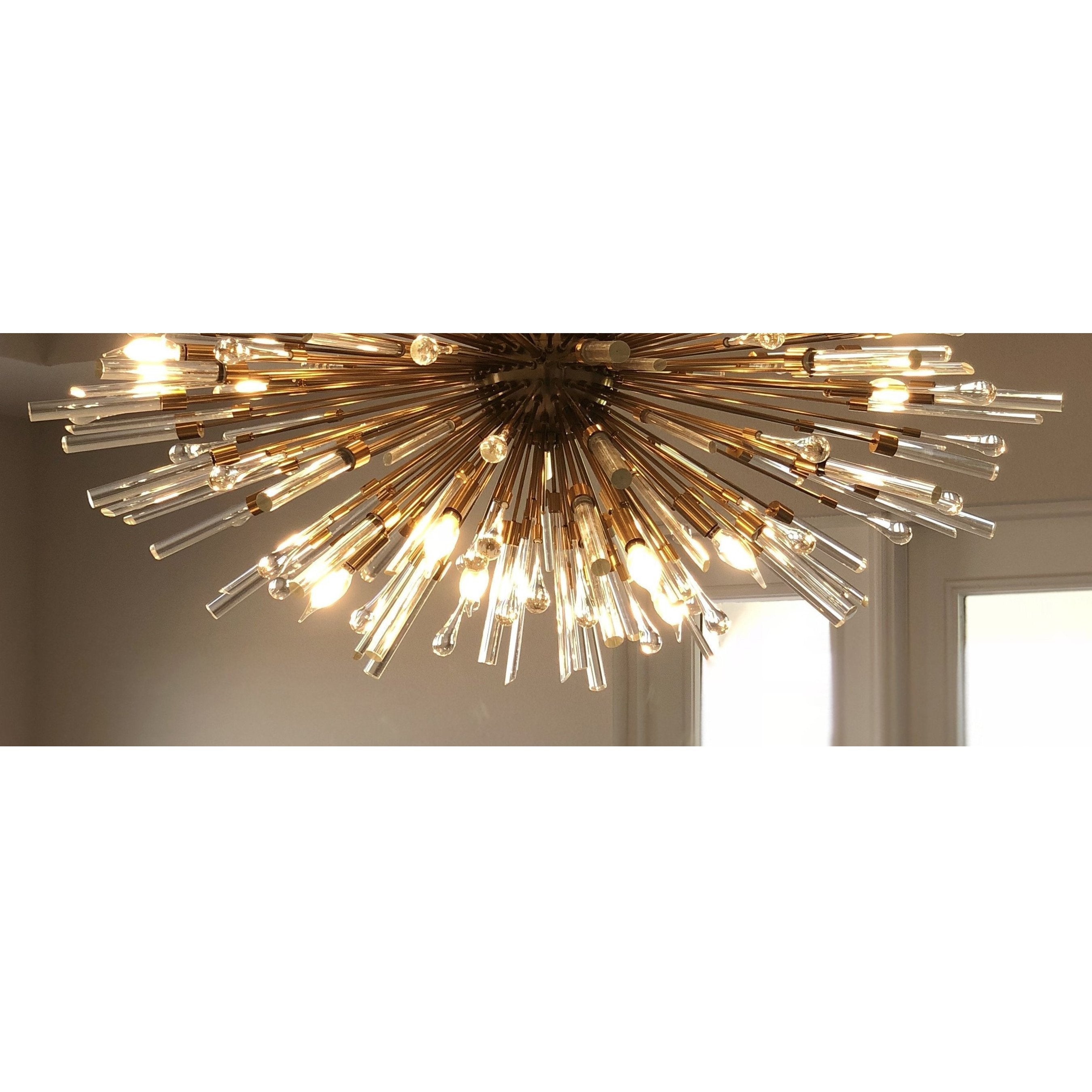 flush mount starburst light