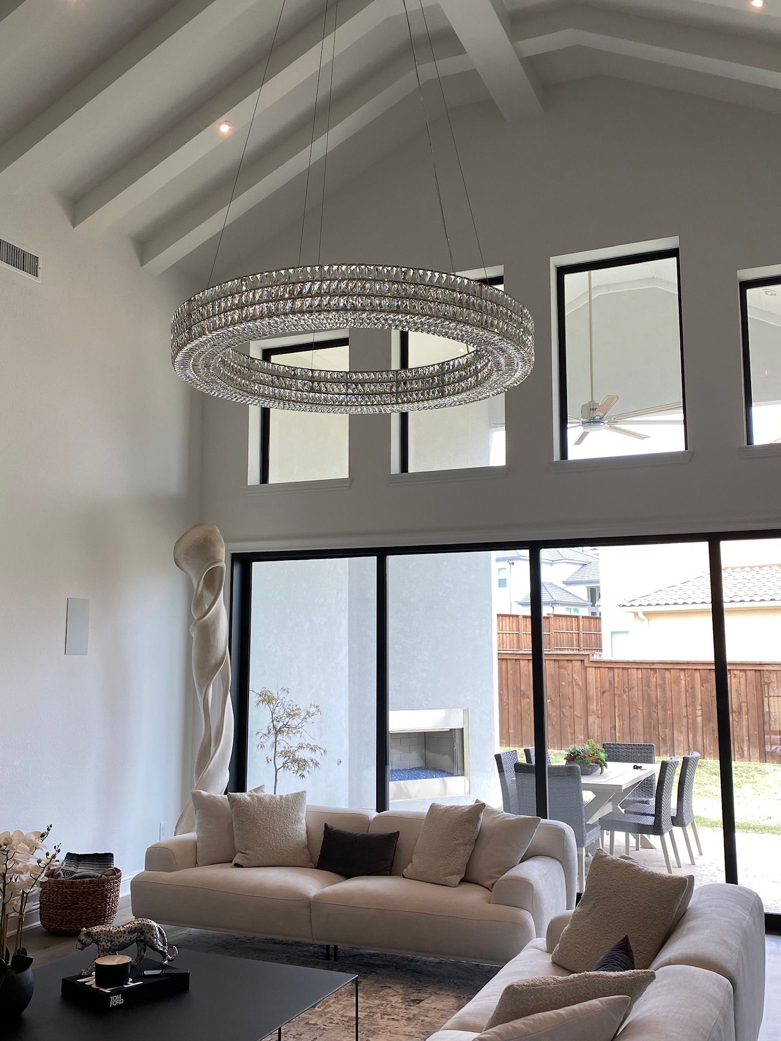 crystal halo chandelier restoration hardware