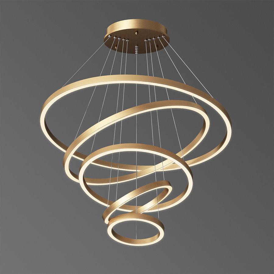 5 ring chandelier