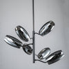 Amira Spiral Branching Glass Globe Chandelier - Italian Concept