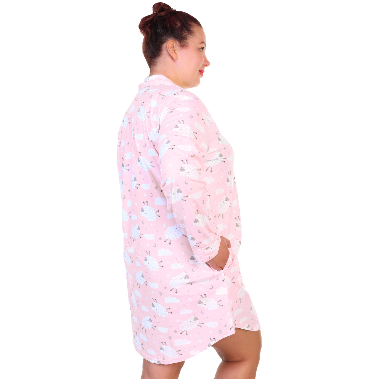 flannel pajama shirt dress
