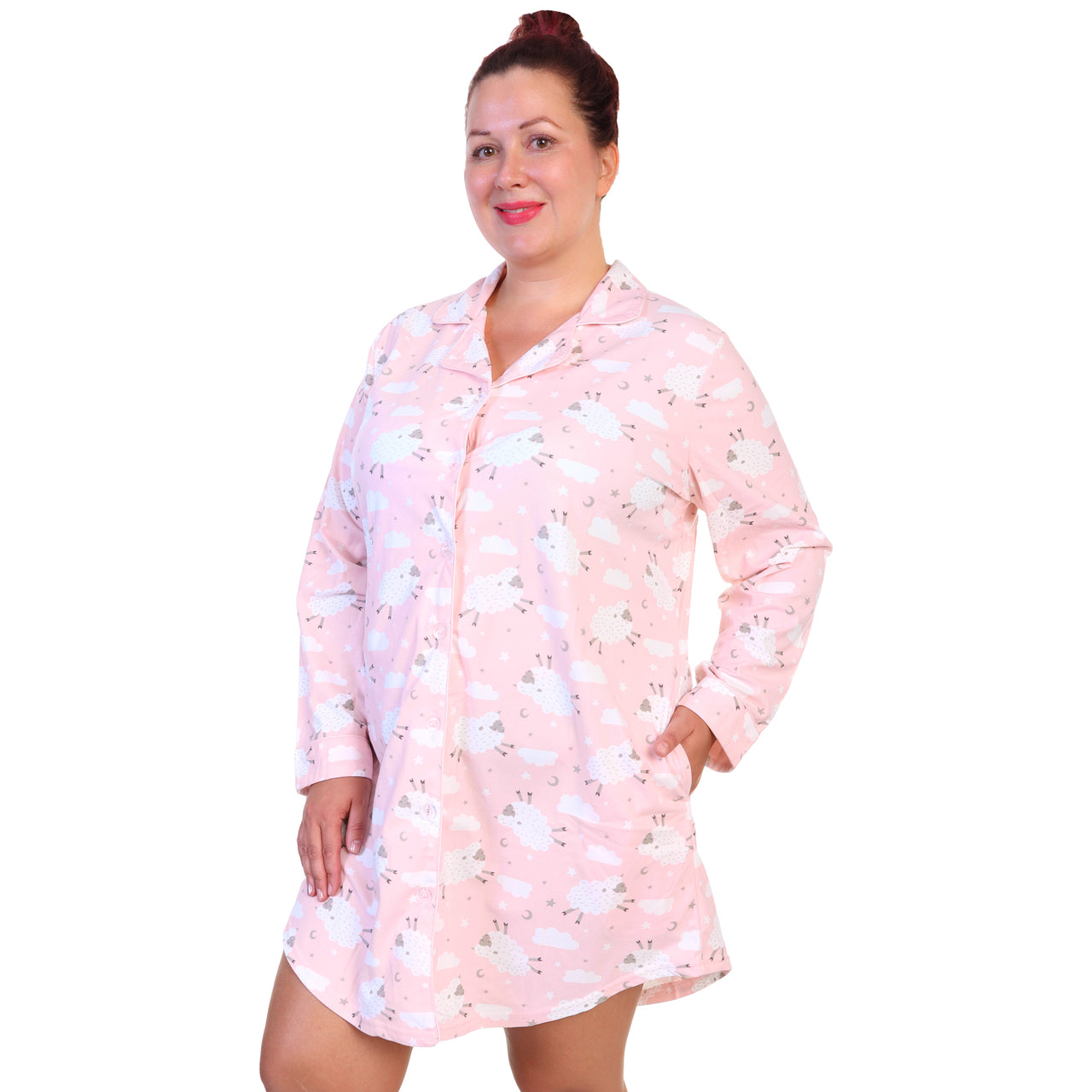 women's pajama shirt dress