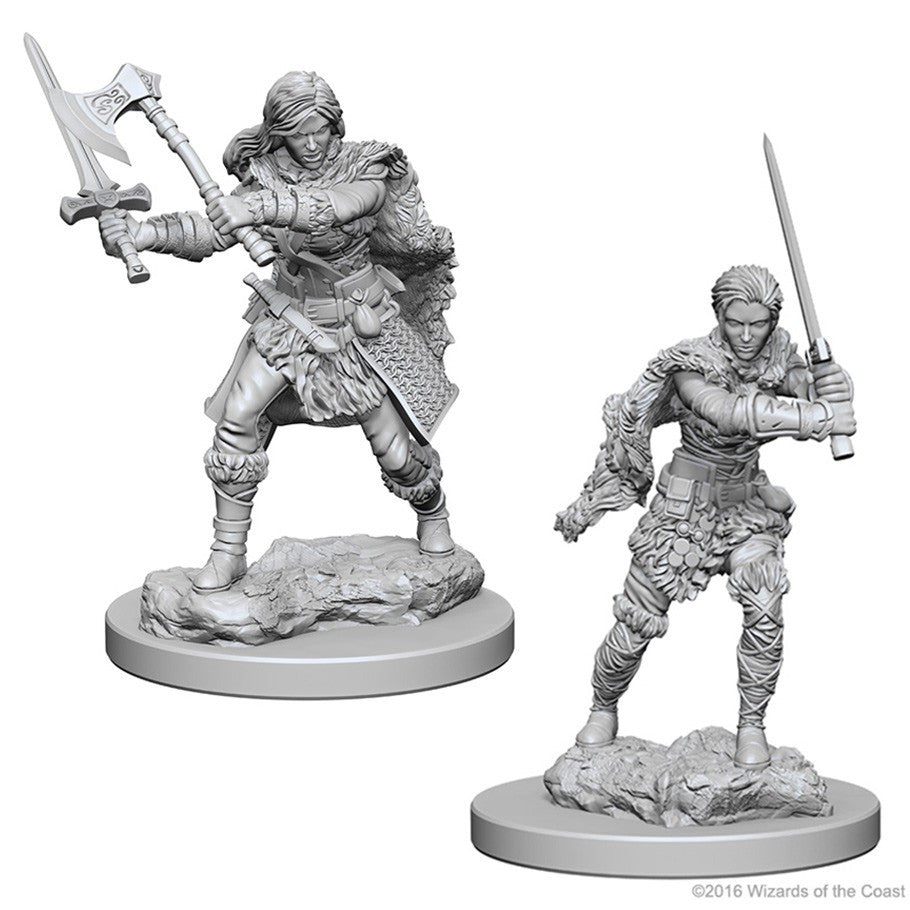 Dungeons & Dragons: Nolzur's Marvelous Unpainted Miniatures: Human Fem ...