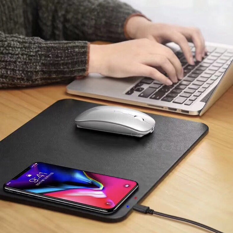 Mobile Phone Qi Wireless Charger Charging Mouse Pad For Iphone And